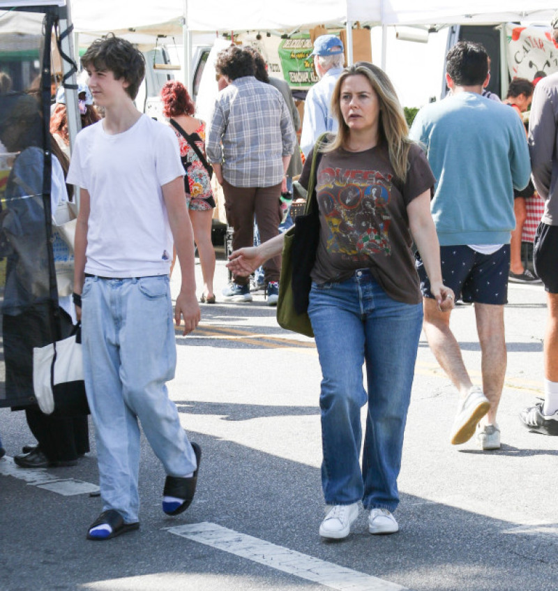 Alicia Silverstone și fiul ei