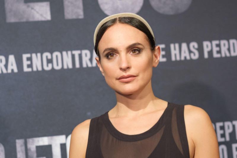 Madrid, Spain. 28th Sep, 2022. Veronica Echegui attends the "Objetos" premier photocall at the Callao cinema in Madrid. Credit: SOPA Images Limited/Alamy Live News