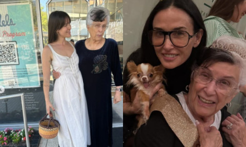 Mama actorului Bruce Willis a împlinit 90 de ani. Imaginile dulci cu ea alături de nepoatele sale și de Demi Moore i-au cucerit pe fani