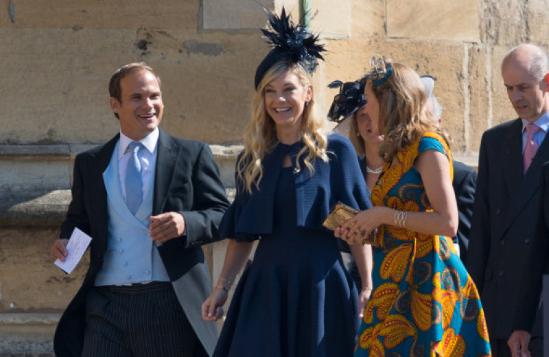 Royal Wedding of Prince Harry The Duke of Sussex and Meghan Markle The Duchess of Sussex at Windsor Castle.