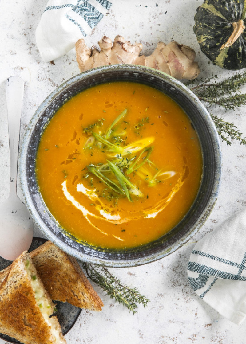 Supă cremă de dovleac