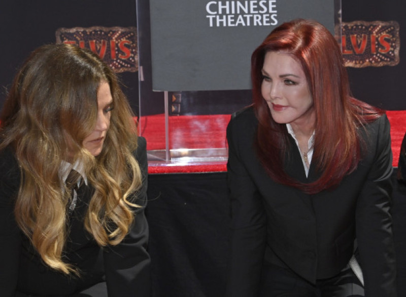 Priscilla și Lisa Marie Presley