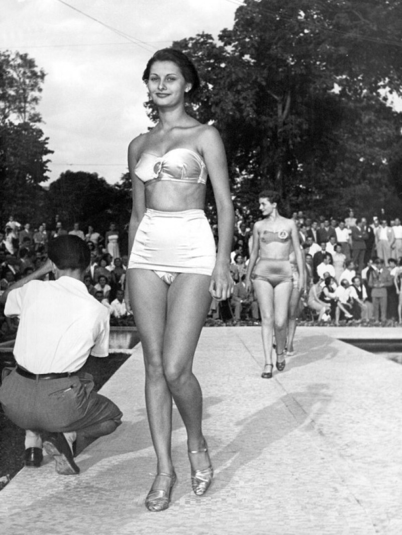Sophia Loren la Miss Italia 1950