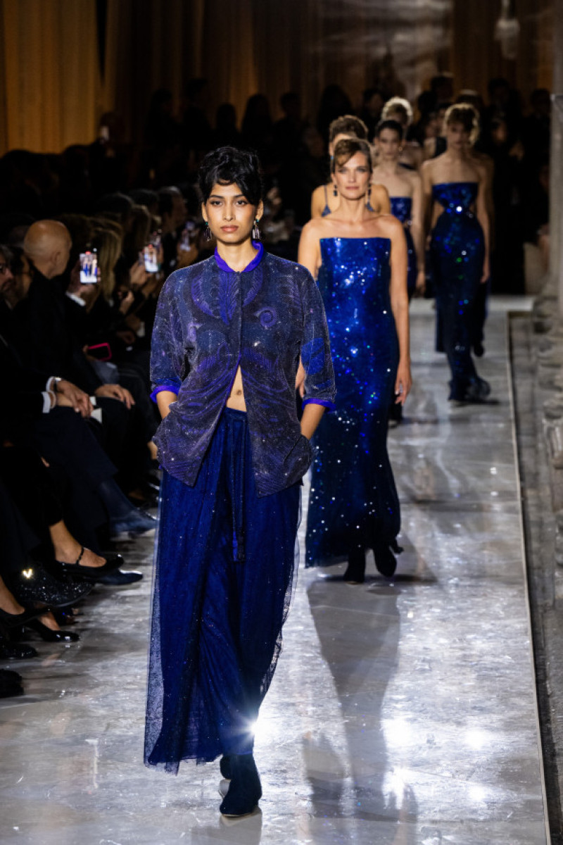 Milan Fashion Week - Women S/S 2026Giorgio Armani Fashion ShowRunwayPinacoteca di Brera - Milan, Italy