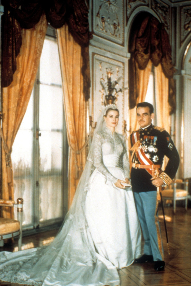 grace kelly si printul rainier nunta