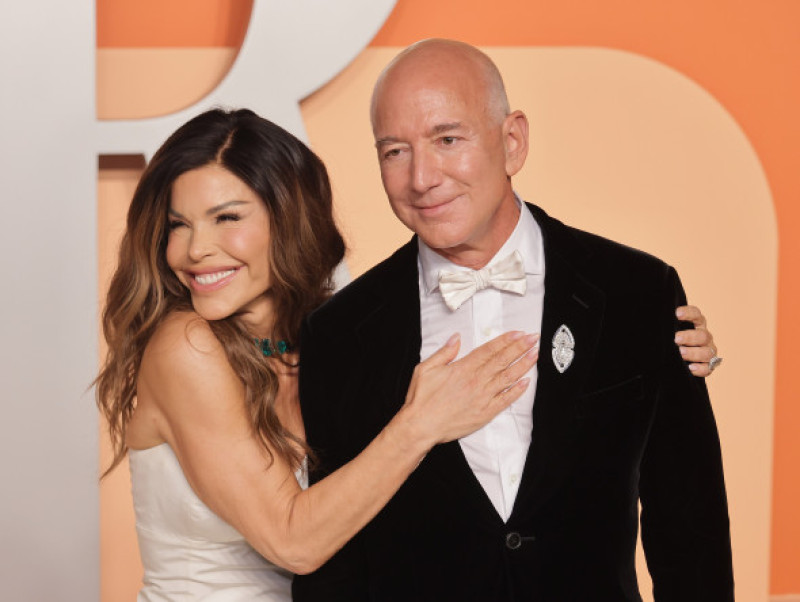 Jeff Bezos și Lauren Sanchez/ Profimedia