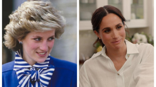Gestul făcut de Meghan Markle când trecea pe lângă locul în care a murit prințesa Diana. Expert: „Nu știu ce a fost în capul ei!”