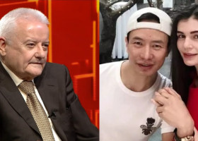 Ce vârstă ar avea băiețelul Monicăi Gabor și al lui Mr. Pink. Irinel Columbeanu a dat tot din casă: „Sunt și bunic prin alianță”