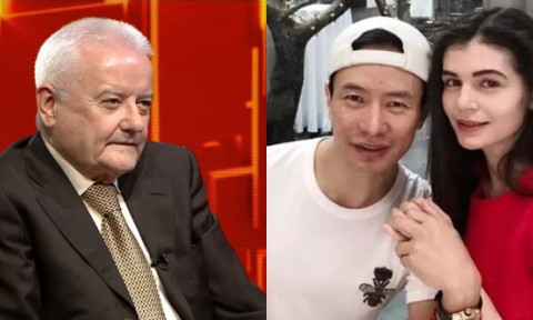 Ce vârstă ar avea băiețelul Monicăi Gabor și al lui Mr. Pink. Irinel Columbeanu a dat tot din casă: „Sunt și bunic prin alianță”
