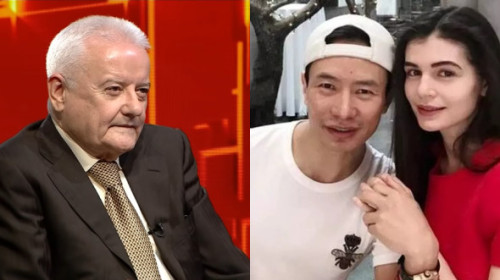 Ce vârstă ar avea băiețelul Monicăi Gabor și al lui Mr. Pink. Irinel Columbeanu a dat tot din casă: „Sunt și bunic prin alianță”