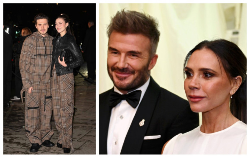 Brooklyn și Nicola Peltz versus David și Victoria Beckham