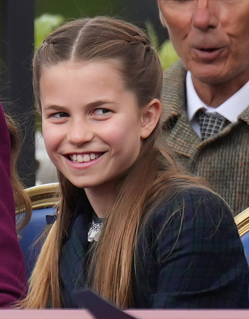 Members of The Royal Family attend the VE80 Celebrations