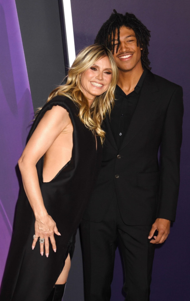 Heidi Klum și fiul ei, Henry Samuel/ Profimedia