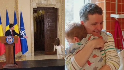 Nicușor Dan, învestit președinte în ziua în care fiica lui a făcut 9 ani. Cu o zi înainte și-a serbat și băiețelul: "Au primit cadouri"