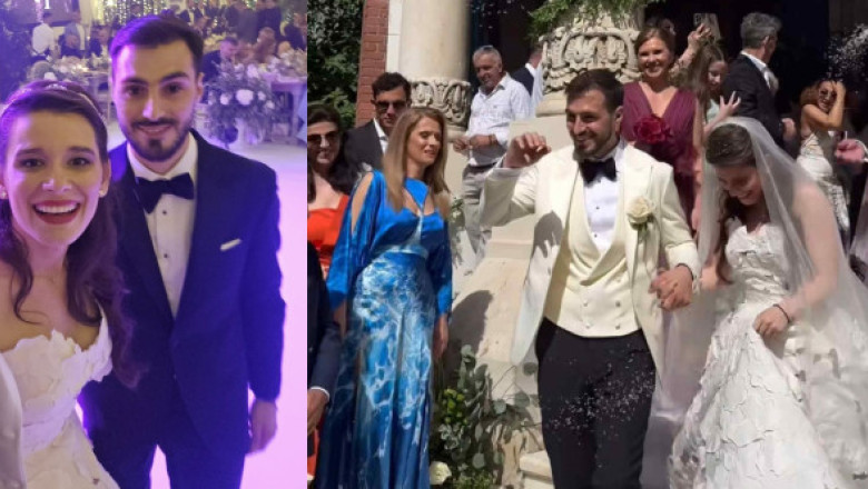 Nunta Kirei Hagi și a lui Thomas Ferfelis, o poveste de dragoste transformată în sărbătoare cu parfum balcanic și farmec mediteranean