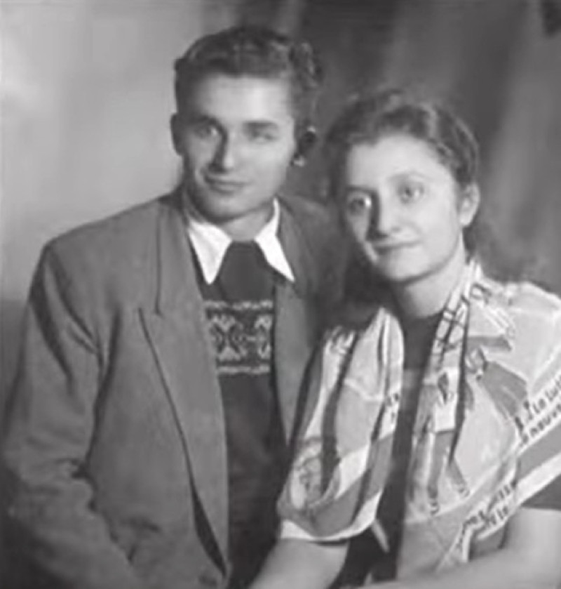 ion iliescu si nina iliescu tineri