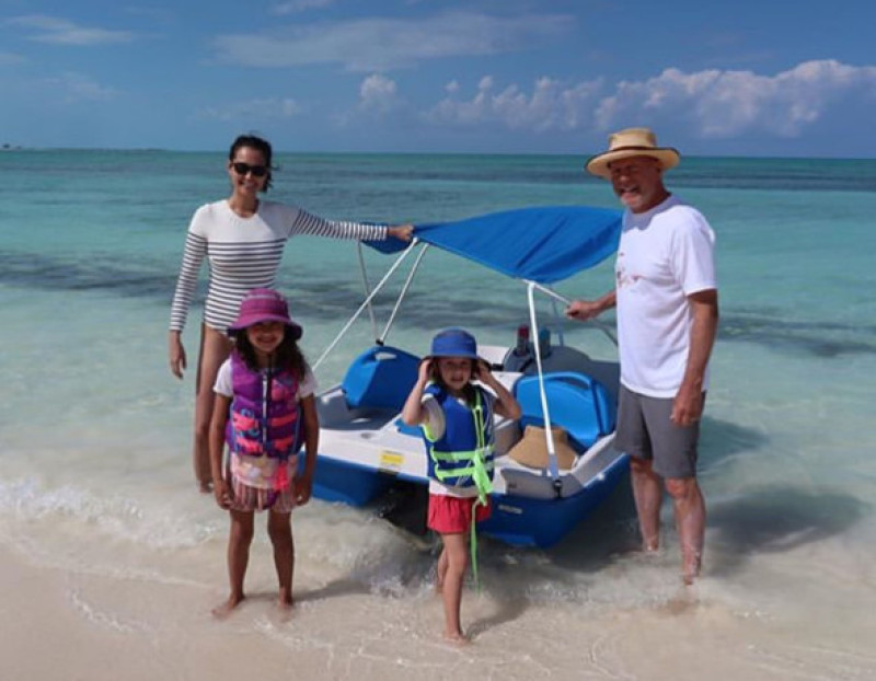 Emma Heming Willis, Bruce Willis și fiicele lor