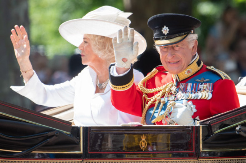 The King's Birthday Parade/Trooping The Colour at The Mall, London - Saturday 14 June 2025