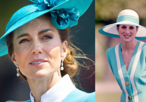 Cu gândul la Diana. De ce a fost atât de lăudată ținuta prințesei Kate, la Trooping the Colour. O reinterpretare a unui look memorabil