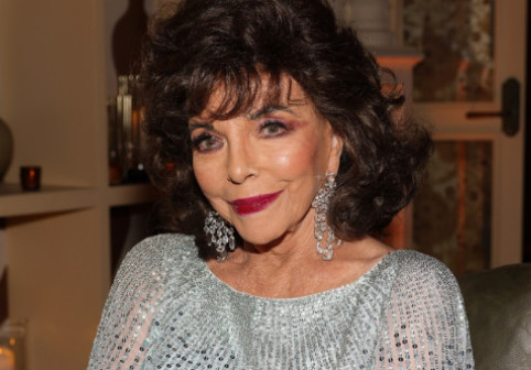 Joan Collins, într-o imagine rară alături de fiica sa. Katy, care a fost la un pas de moarte în copilărie, a împlinit 53 de ani