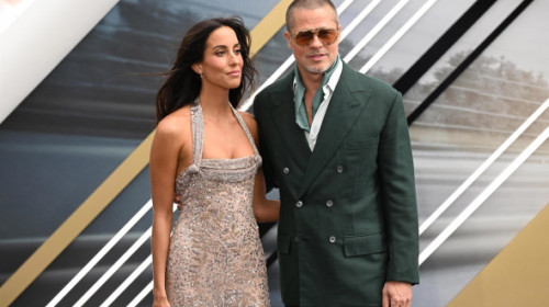 Brad Pitt și Ines de Ramon, în centrul atenției la premiera „F1”. Apariția lor, analizată de o specialistă:„Nu este deloc intimidată”