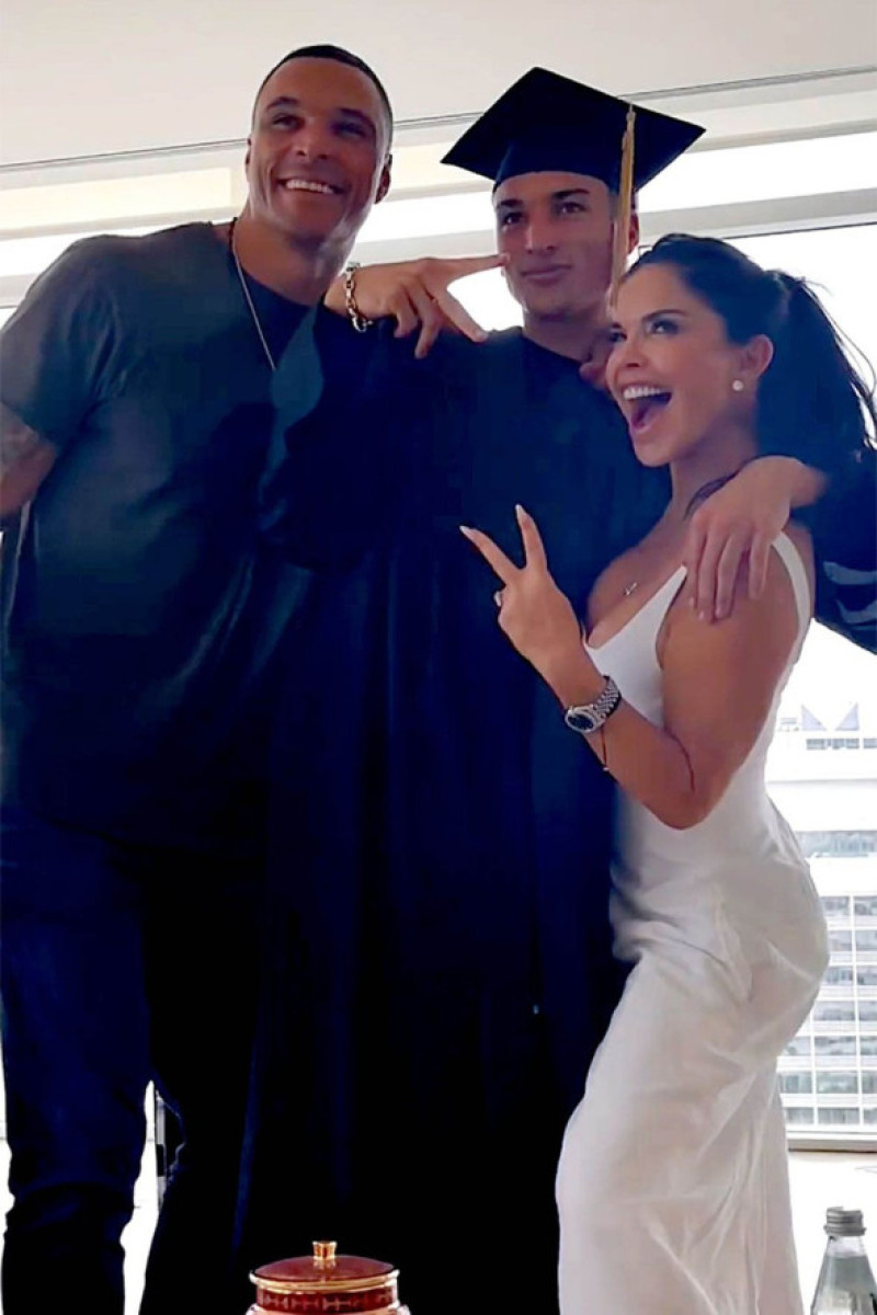 Lauren Sanchez, Tony Gonzalez si fiul lor