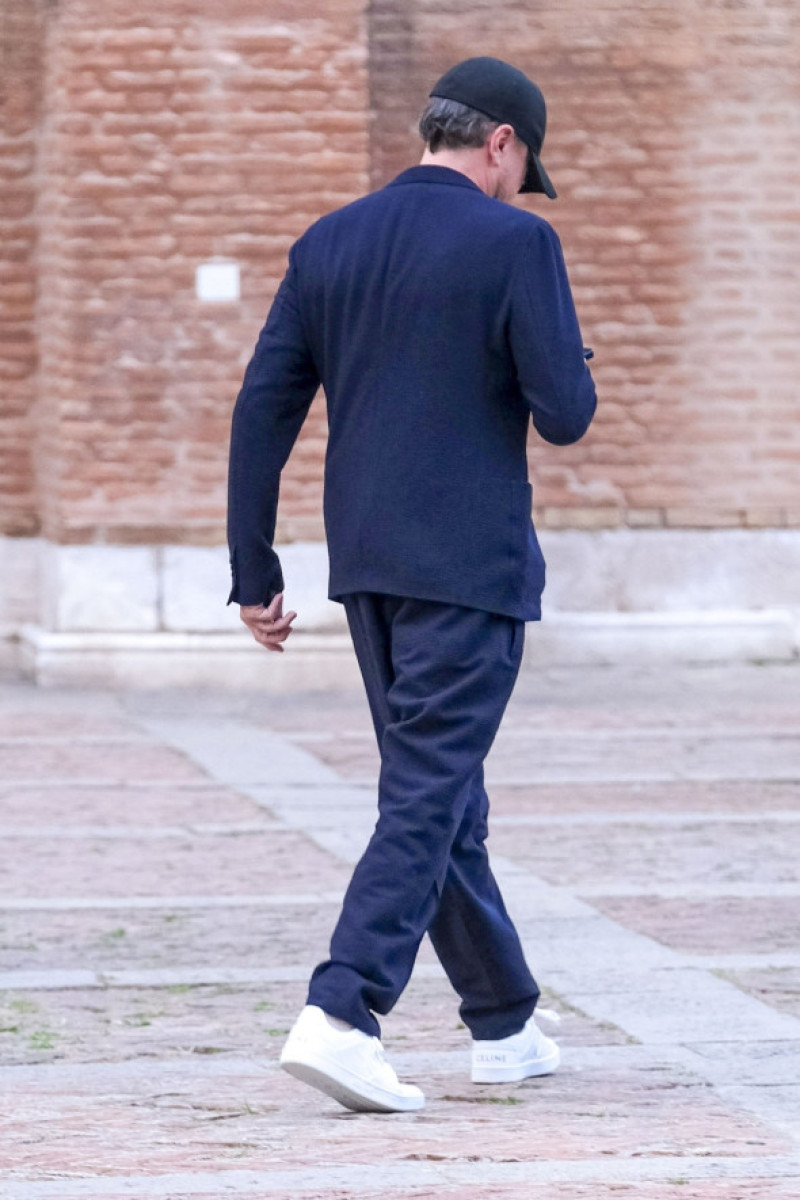 Leonardo DiCaprio and Vittoria Ceretti attend Jeff Bezos’ wedding pre‑party