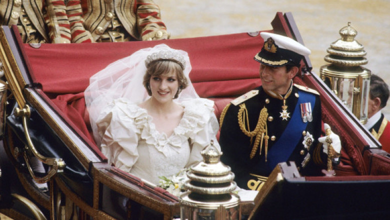 7 secrete de la nunta prințesei Diana cu Charles, de acum 44 de ani. De ce mireasa a avut două buchete identice