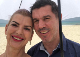 Dragostea soției și a fiului, comoara supremă a lui Mihai Leu. Cine este Anna, femeia cu ochii verzi care l-a cucerit la prima vedere