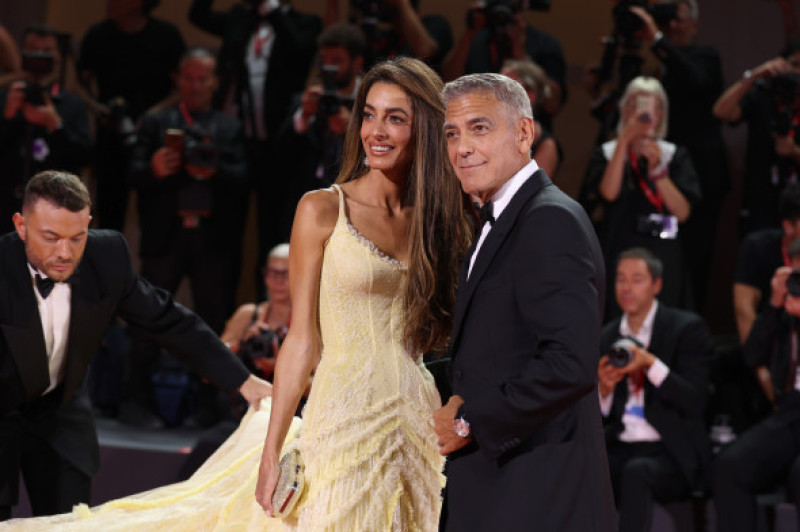 "Wolfs" Red Carpet - The 81st Venice International Film Festival