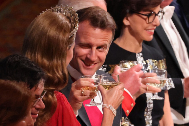 Kate Middleton și Emmanuel Macron