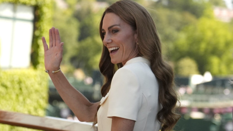 Prințesa Kate, prezentă în loja regală la finala feminină de la Wimbledon. „Mereu șic. Este atât de frumoasă!”