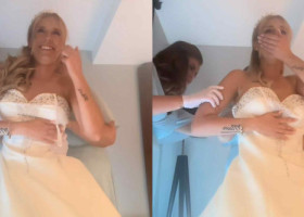 Ce a pățit o mireasă cu doar câteva minute înainte de a merge la altar. A izbucnit instant în plâns