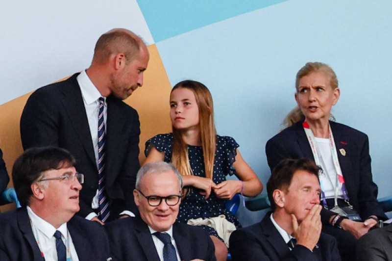 Prințul William și prințesa Charlotte/ Profimedia