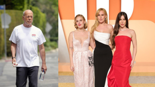 Fiicele lui Bruce Willis și ale lui Demi Moore, imagini și urări de suflet de ziua tatălui lor: "Ești o lumină ce nu poate fi stinsă"
