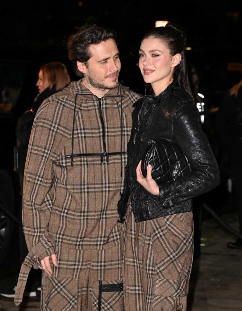 Celebrities Arrive At Burberry Autumn/Winter 2025 Show During London Fashion Week - 24 Feb 2025