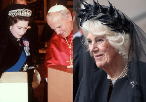 Regina Elisabeta, inspirație pentru Camilla chiar și după moarte. Cum a apărut soția regelui Charles la întâlnirea cu Papa Leon