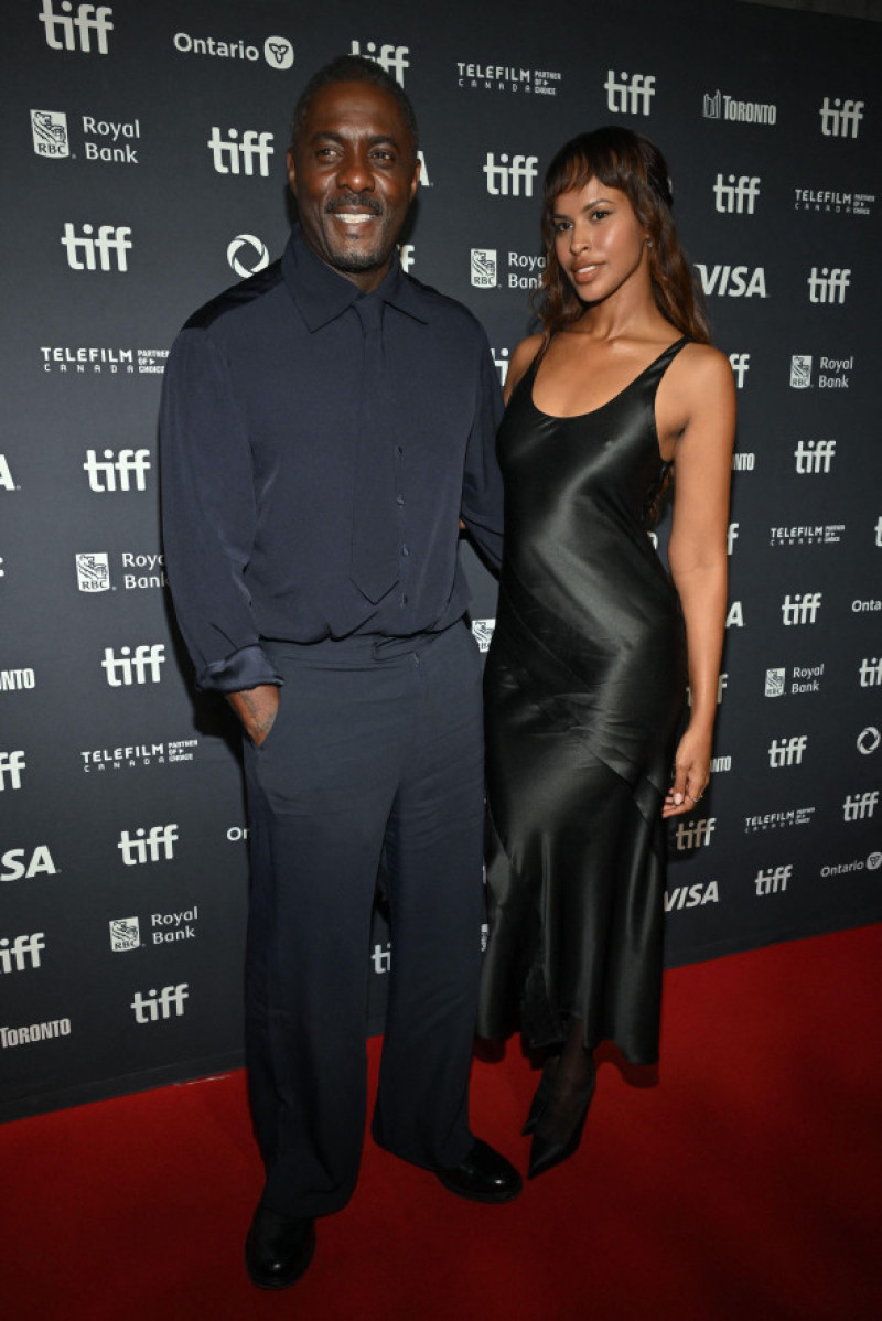 Toronto, Canada. 08th Sep, 2025. Idris Elba, Sabrina Dhowre Elba attending the screening of the movie Dust To Dreams ahead of Toronto International Film Festival (TIFF) in Toronto, Canada on September 8, 2025. Photo by Julien Reynaud/APS-Medias/ABACAPRESS