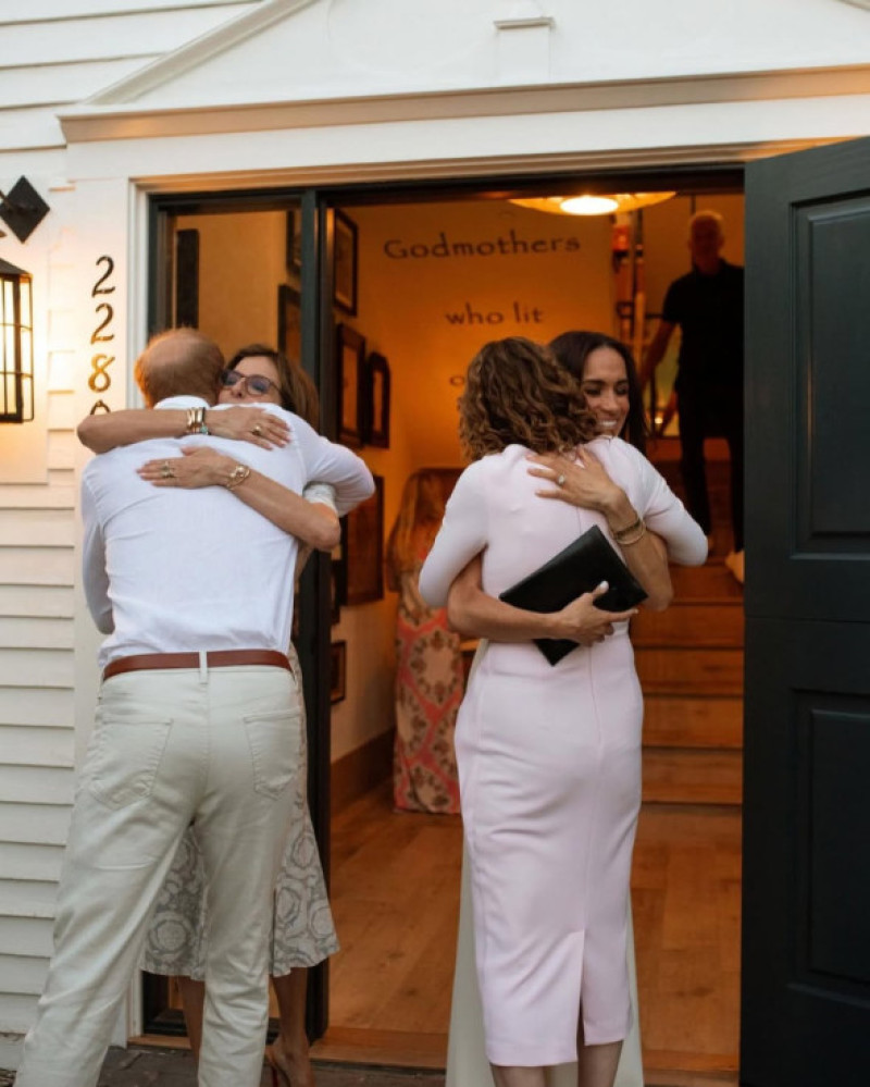 Victoria Jackson, împreună cu prințul Harry și Meghan Markle/ Foto: Instagram