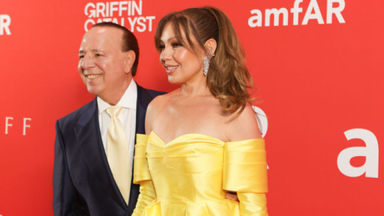 Thalia și Tommy Mottola, un sfert de secol de dragoste. Mesajul emoționant transmis de artistă: „Ești iubirea vieții mele!”