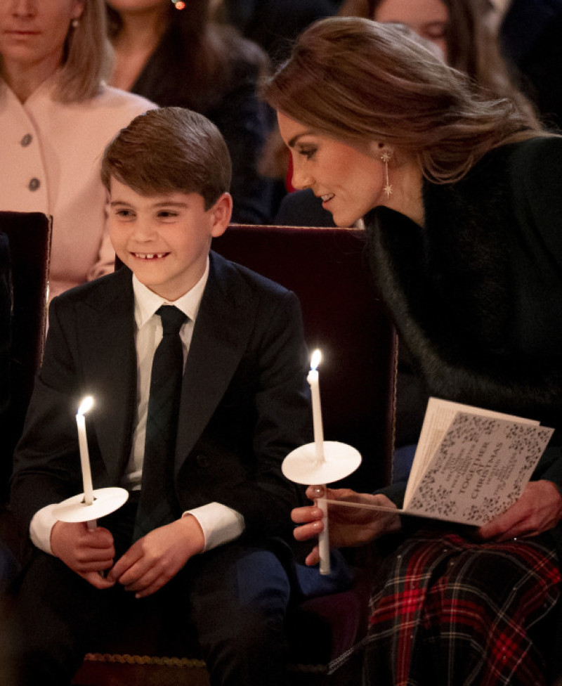 Prințul Louis și Kate Middleton/ Profimedia