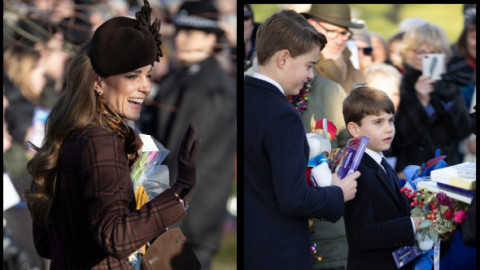 Reacția virală lui Kate Middleton după ce un fan a prezis viitoarea înălțime a prințului George: „Îi ajunge din urmă pe toți”