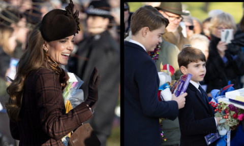 Reacția virală lui Kate Middleton după ce un fan a prezis viitoarea înălțime a prințului George: „Îi ajunge din urmă pe toți”