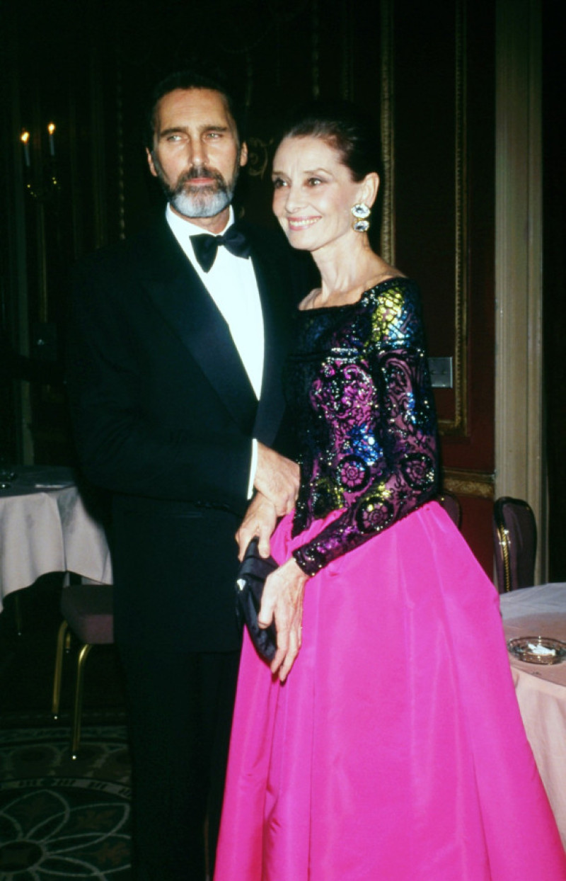 Robert Wolders si Audrey Hepburn