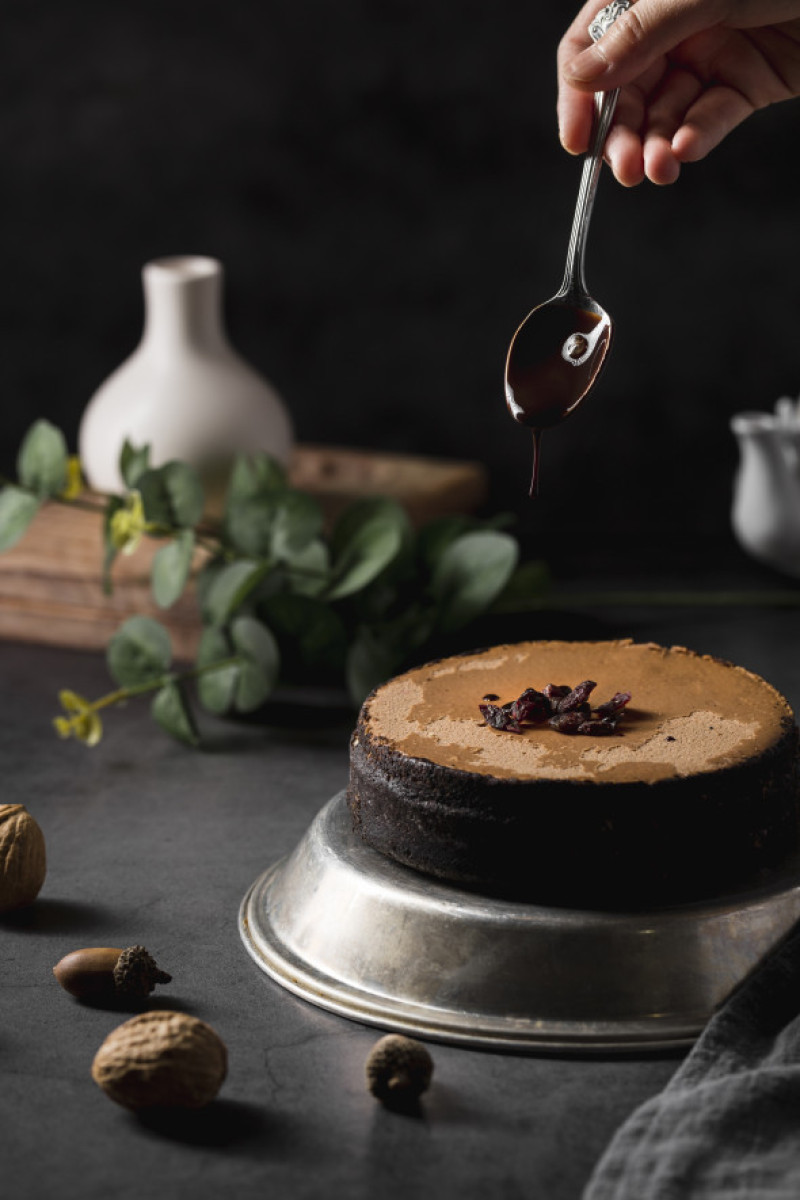 pască cu ciocolată, cheesecake