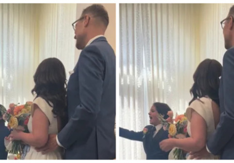 Gestul inedit făcut de fiul unei femei care s-a recăsătorit după un divorț. Imaginile inedite sunt acum virale