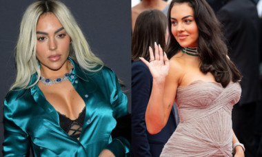 Georgina Rodriguez a strălucit în diamante și smaralde, la premiera filmului lui Mungiu. Cu o zi înainte a apărut blondă