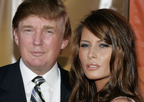 Cum a fost la nunta lui Donald Trump cu Melania, acum 21 de ani. Mireasa a avut o rochie de 100.000 de dolari, șampania a curs