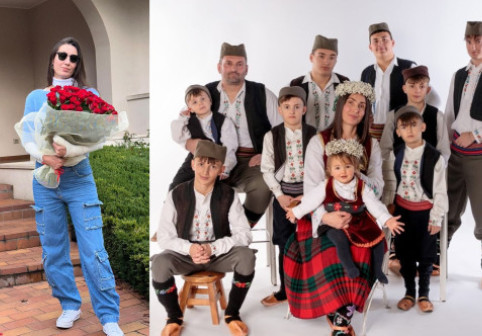 Are 9 copii, o siluetă de model și zile care încep la 5:30. "Supermama" de 45 de ani își spune secretele și dezvăluie rețeta fericirii