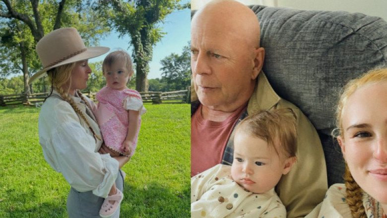Fata cea mare a lui Bruce Willis, despre viața de mamă singură: 